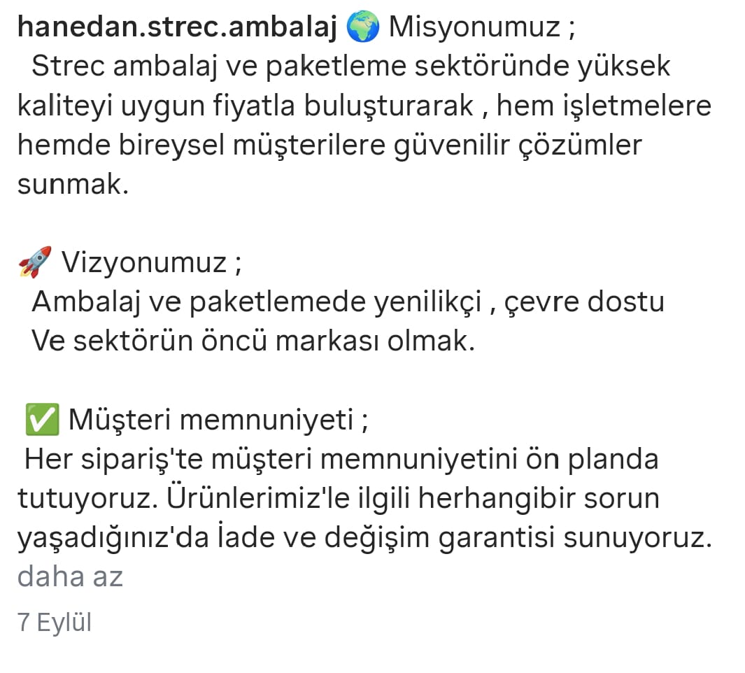 Misyon & Vizyon görseli