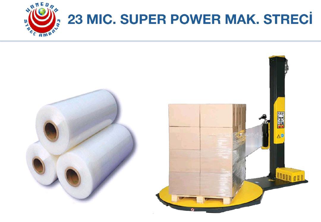 23 Mic. Super Power Makine Streçi